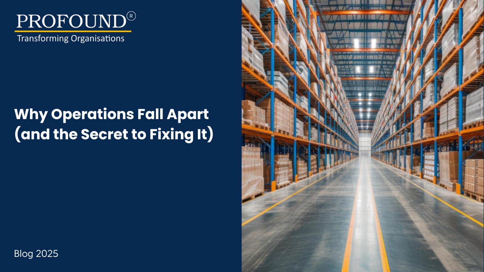Why Operations Fall Apart (and the Secret to Fixing It)